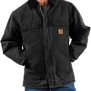 CARHARTT Mens Fit Firm Duck Insulated Jacket